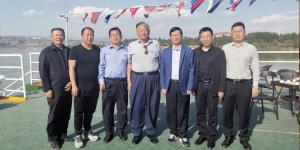 中國黃河文化經(jīng)濟(jì)發(fā)展研究會(huì)何光暐會(huì)長一行赴我市考察交流，與文旅集團(tuán)達(dá)成戰(zhàn)略合作