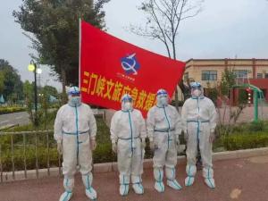 市文旅集團(tuán)一線戰(zhàn)“疫”之：北方游船員工化身“大白”，守護(hù)隔離點(diǎn)群眾安全