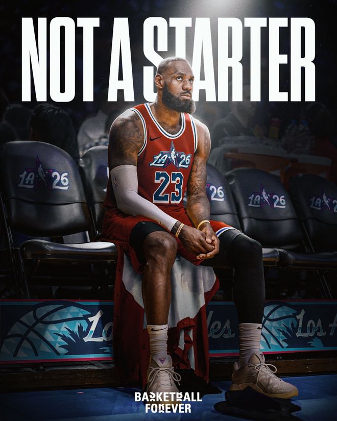 老詹全明星得票西部第9！無(wú)緣連續(xù)22年首發(fā) 教練和蕭華選他參賽？