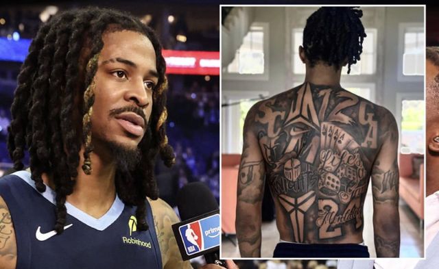 背后紋有灰熊隊標！莫蘭特復(fù)出自稱極度忠誠 主帥對手都在稱贊他