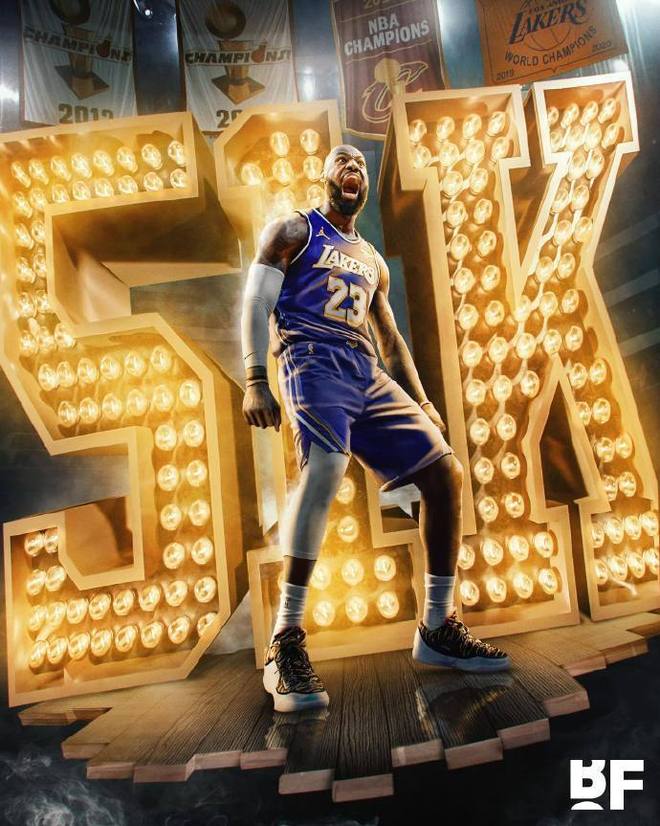 歷史首人！詹姆斯常規(guī)賽+季后賽迎51000分里程碑 基本后無(wú)來(lái)者