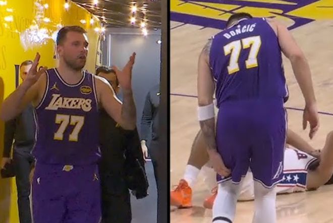 曝東契奇腿筋傷勢(shì)并無大礙！明日大概率缺戰(zhàn)勇士 專家預(yù)測(cè)歇1-2周