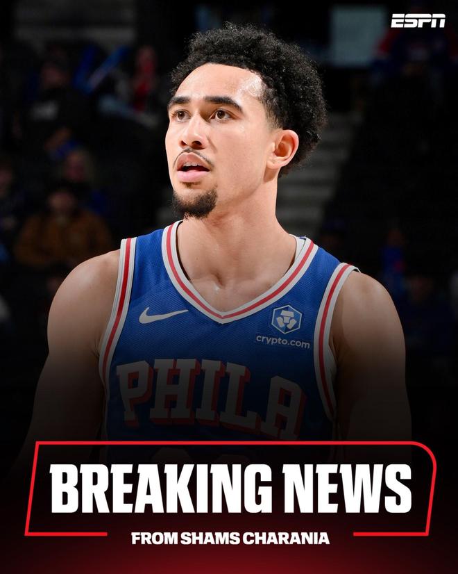 Shams：76人將麥凱恩交易至雷霆，換來1個(gè)首輪和3個(gè)次輪簽