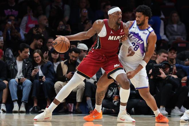 想輸都難？爵士含淚險勝熱火，小賈倫22+5，阿德巴約空砍23+11