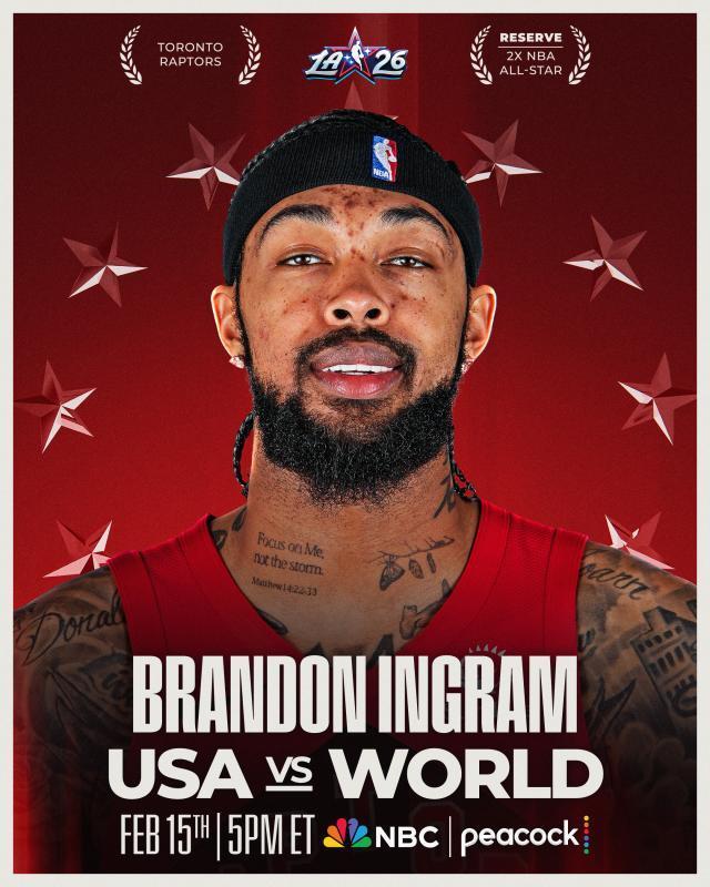 英格拉姆頂替庫(kù)里入選全明星 選擇猛龍?zhí)髦牵? title=